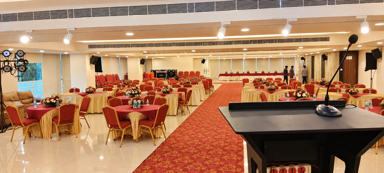 Dining set-up at Roseline